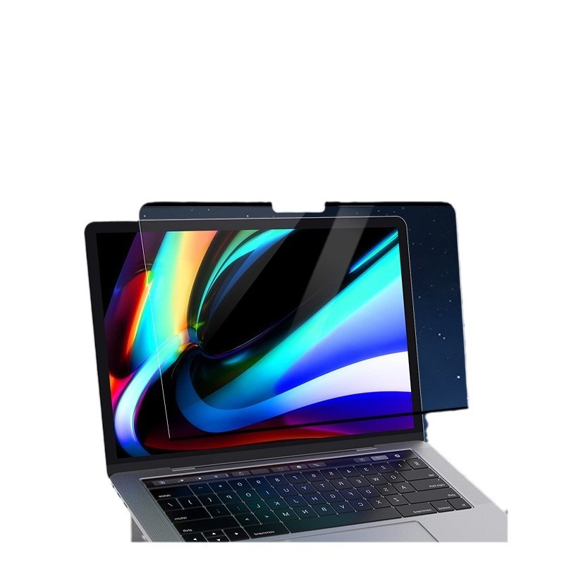 Zaštitno staklo za MacBook Pro s magnetskim pričvršćivanjem i zaštitom od plavog svjetla, PET premaz, OEM obrada, izdanje 2024