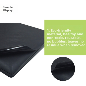 MacBook Air házvédő fólia — fényes bőr textúra és kereszt mintázat; PVC anyag, burkolati fólia