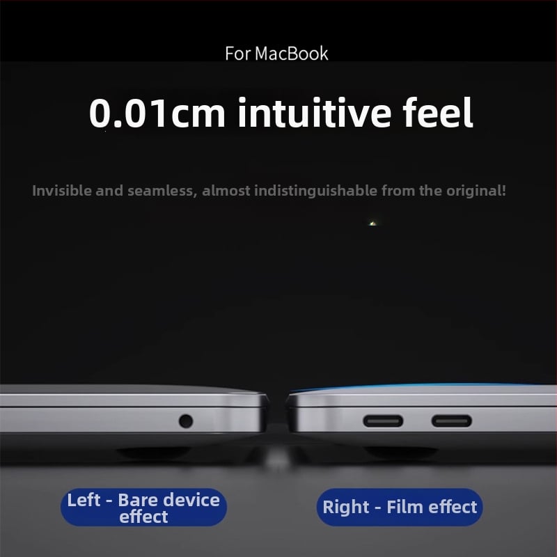 PET nálepka film pre MacBook Pro — MP-JST ochranný kryt tela pre notebook Apple, ľahká aplikácia