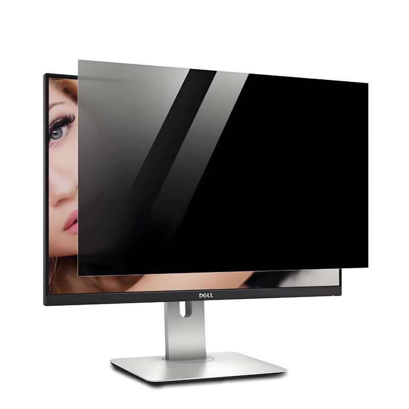 Adatvédelmi képernyővédő laptophoz és asztali számítógépekhez – Anti-Spy, Anti-kék fény, PET réteg, Kompatibilis Apple, Lenovo, HP, Huawei, Acer, LG