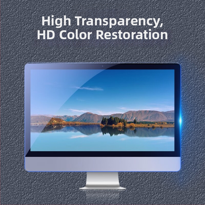 Akrilból készült függőleges képernyővédő kékfény-szűrő Apple notebook/monitorhoz – telepítés nélküli, akasztóval