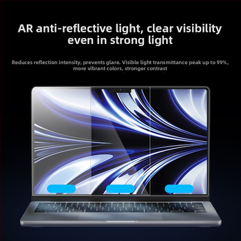 MacBook Képernyővédő Fólia — Szemvédelem, Anti-kékfény, OEM Feldolgozás, Kompatibilis MacBook