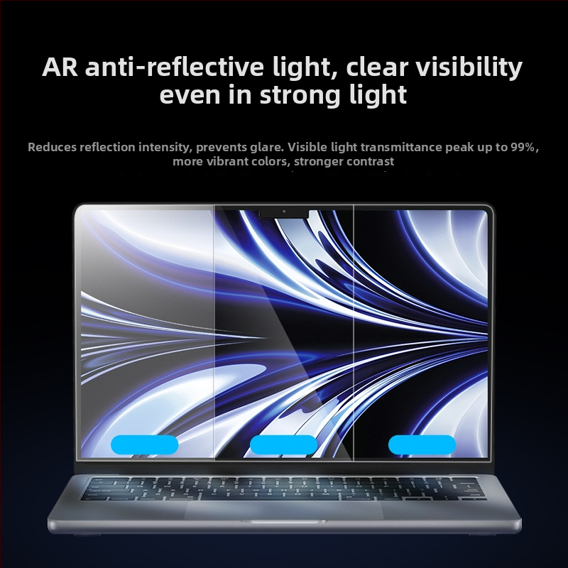 MacBook Képernyővédő Fólia — Szemvédelem, Anti-kékfény, OEM Feldolgozás, Kompatibilis MacBook