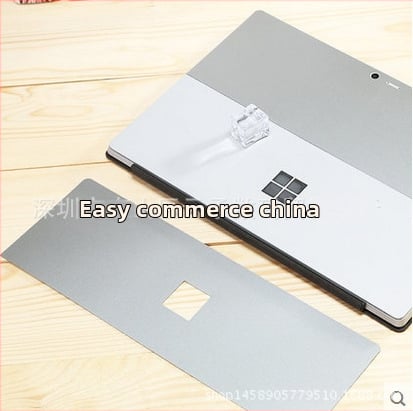 Microsoft Surface Go, Book 2, Book Pro 4/5/6 hátlapvédő fólia (PVC anyag, shell membrane típusú fólia)