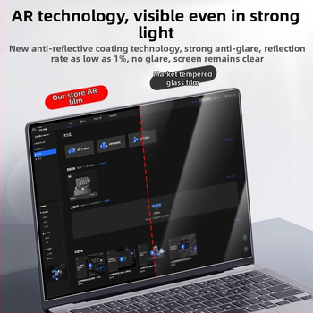 HUARAN Laptop Privacy Film — PET anyag, Megmunkálás, Alkalmas laptophoz