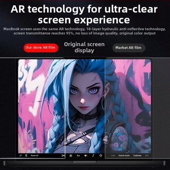 HUARAN Laptop Privacy Film — PET anyag, Megmunkálás, Alkalmas laptophoz