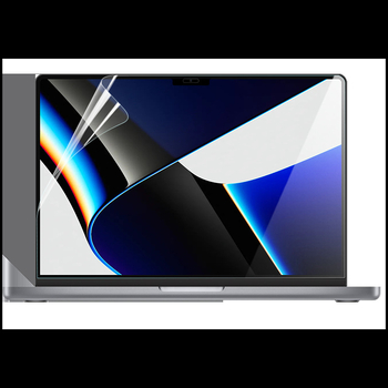 JRC PET kijelzővédő fólia MacBook Pro 14-hez (A2442) – kompatibilis az A2442-vel, bevezetés: 2021.12, márka JRC