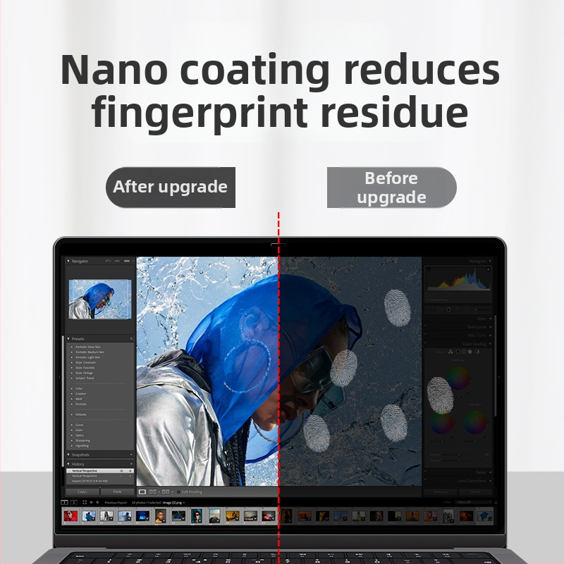 JRC PET ochranná fólia na obrazovku pre MacBook Pro 14 (A2442) – kompatibilná s A2442, uvedené na trh 2021.12, značka JRC