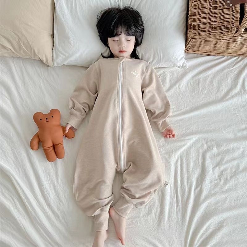 Бебешки цял гащеризон с дълги ръкави и стил на спящ чувал, Corduroy плат и зайче козина 71–80%, за момичета, новородени 0–1 година, Пролет 2025