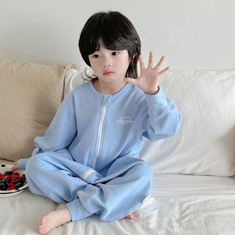 Бебешки цял гащеризон с дълги ръкави и стил на спящ чувал, Corduroy плат и зайче козина 71–80%, за момичета, новородени 0–1 година, Пролет 2025