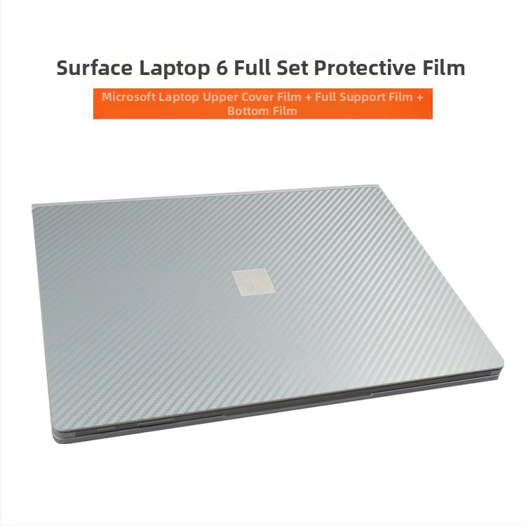 Film de protecție pentru carcasa Microsoft Surface Laptop 6/7 (Material: PVC; Model: surface laptop6/7; Tip film: shell film; Metodă de prelucrare: Machining; Proprietăți ale filmului: impermeabil, rezistent la zgârieturi, antiamprentă)