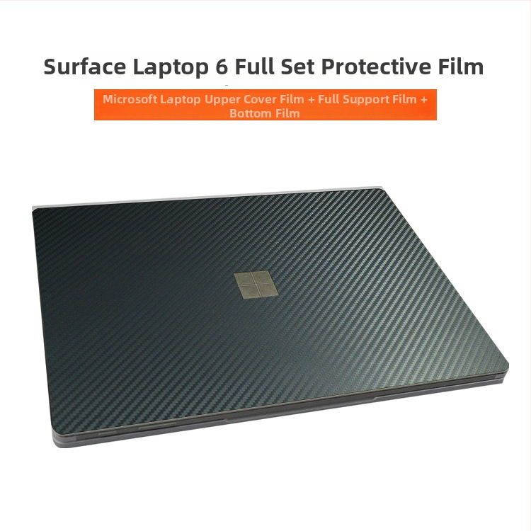 Ochranný filmový obal pre Microsoft Surface Laptop 6/7 (Materiál: PVC; Model: surface laptop6/7; Typ filmu: shell film; Spracovanie: Machining; Vlastnosti filmu: vodotesný, odolný voči škrabaniu, proti odtlačkom prstov)