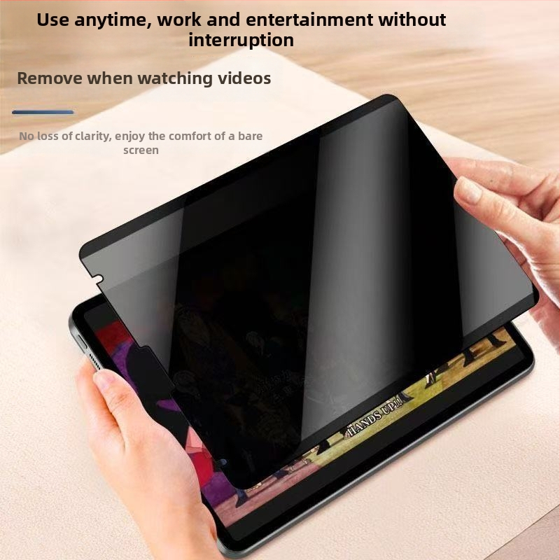 Magnetický odnímateľný film na ochranu súkromia pre iPad Air – HD jasnosť, PET materiál