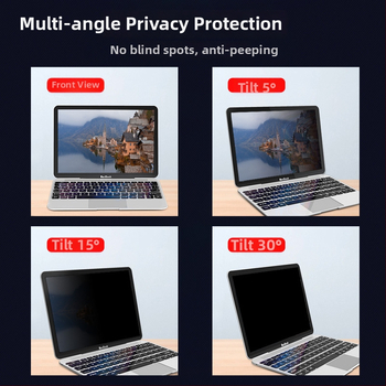 Mágneses anti-peep védőfólia MacBook Pro/Airhez - ultra vékony, kékfény-szűrő, kompatibilis MacBook Pro/Air