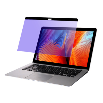 PET kijelzővédő fólia MacBook Pro 13 és MacBook Air számára, anti-kékfény, mágneses rögzítés