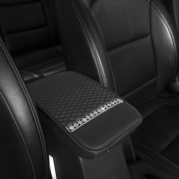 Kožni naslon za ruku automobila s quilted uzorkom i šarenim snježnim dijamantima, univerzalno za sve sezone; Materijal: koža; Podrijetlo: Zhejiang; Marka: Lu Jason; Pogodni modeli: General; Prilagodba: Ne