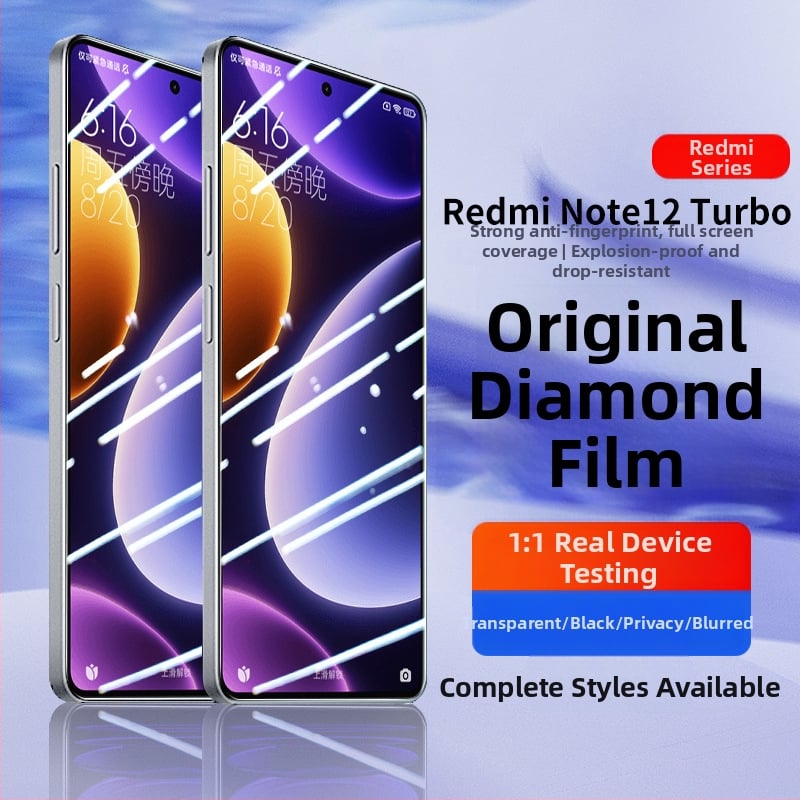 Mobiltelefon előlapi kijelzővédő — edzett üveg, előloldali fólia, Blue Deep