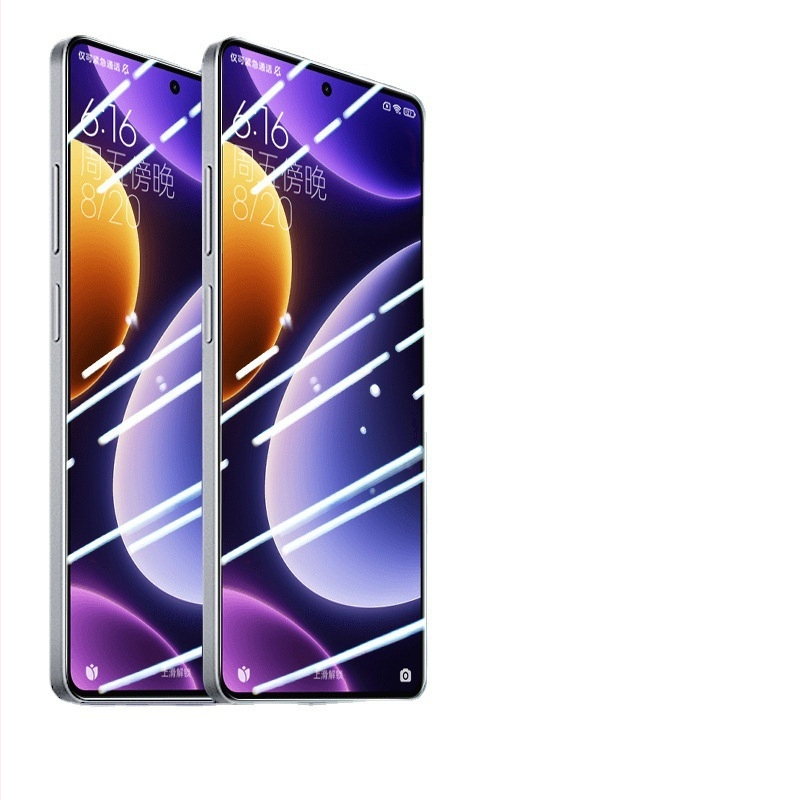 Mobiltelefon előlapi kijelzővédő — edzett üveg, előloldali fólia, Blue Deep