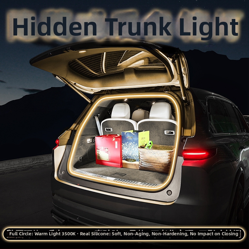 Chery Fengyun T9 LED traka za prtljažnik – unutarnje ambijentalno osvjetljenje, silikon, 12V, 15–28W, 3500K/5000K