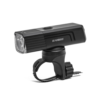 Leadbike LD88 предна светлина за велосипеди за планински и шосейни велосипеди, с въртяща се леща и възможност за монтаж