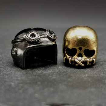 Accesorii pentru brățară din mărgele de cupru, electroplacare, model totem, stil modern.