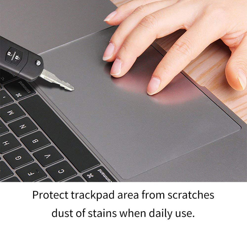 MacBook érintőpad fólia, Frosted Anti-Fingerprint PET Védőfilm MacBook Pro és Air számára