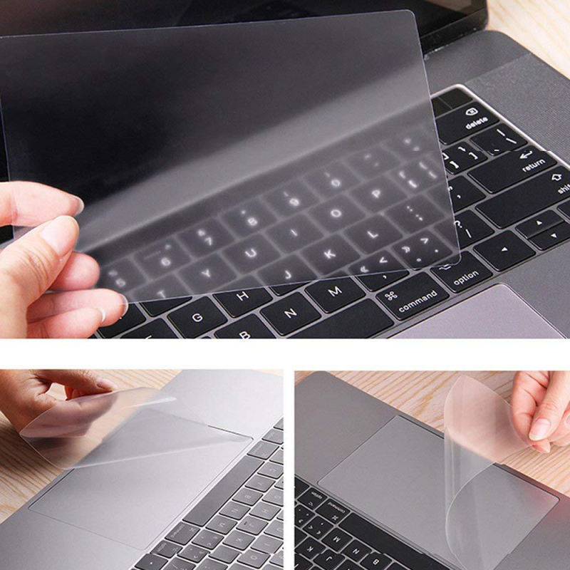 MacBook érintőpad fólia, Frosted Anti-Fingerprint PET Védőfilm MacBook Pro és Air számára