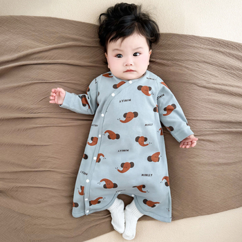 Unisex βαμβακερό ρουχισμό ύπνου για μωρά και παιδιά - άνοιξη/φθινόπωρο, 100% βαμβάκι, ηλικία 1–3 ετών (80–100 cm), χαλαρό στυλ