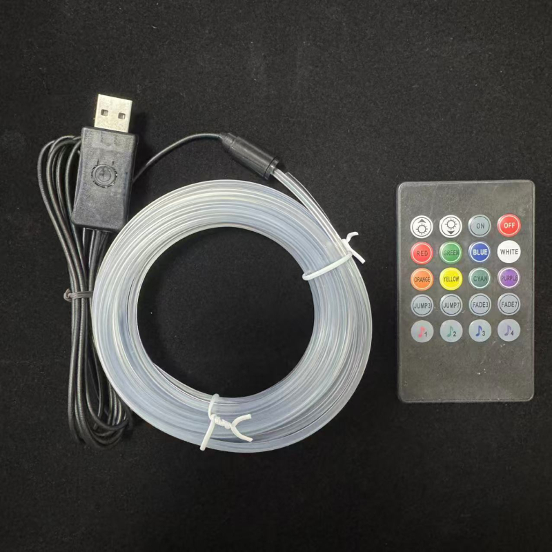 USB unutrašnja svjetiljka za automobil – više boja, glasovno upravljanje, bežično, PMMA, 5V