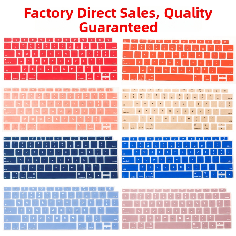 Silius szilikon billentyűzet membrán védő MacBook Pro/Air-hoz, kompatibilis az A1932-vel, 2022-es megjelenés