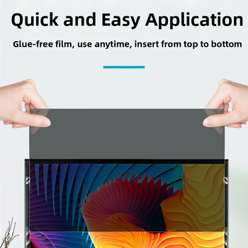 Protecție pentru ecran pentru Apple MacBook Air M4/M5 – Snap-on, Anti-Blue Light, Anti-Peep, Acoperire PET/PVC