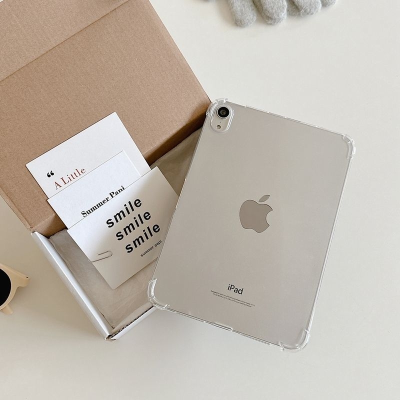 Прозрачен силиконов защитен калъф за таблети — минималистичен, ръчно изработен корпус; съвместим със Samsung, Apple, OPPO, Huawei и Xiaomi