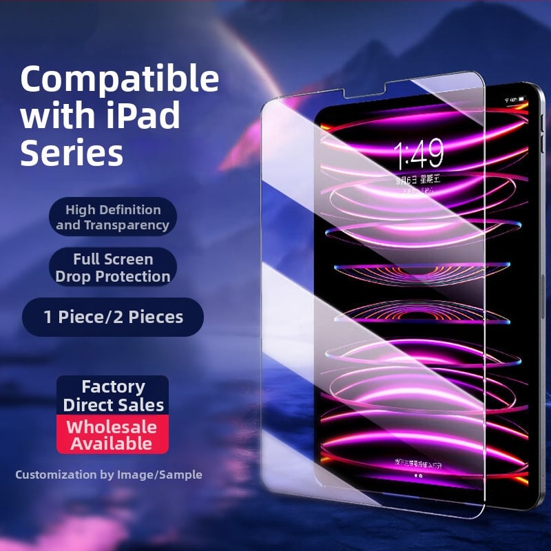 Προστατευτικό οθόνης από θερμοσκληρυμένο γυαλί για iPad Air (Μοντέλο 2025) — Ματ φινίρισμα, Υψηλή Ευκρίνεια, Ανθεκτικό σε δακτυλικά αποτυπώματα, Αντοχή σε πτώσεις