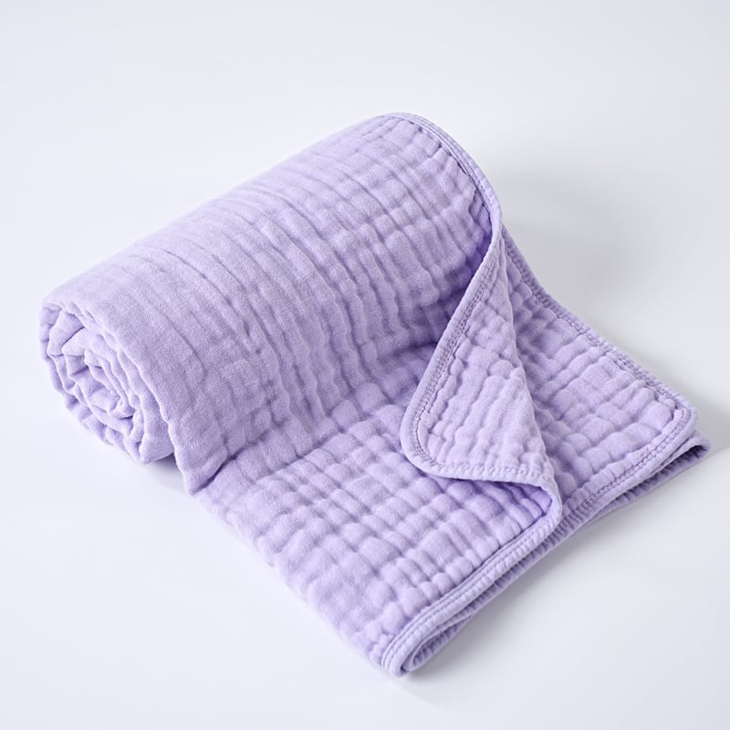 Dječji ručnik za kupanje od šest slojeva gaze, 100% pamuk, 300–400 g, šavovi uz rub, Cotton xiaobao