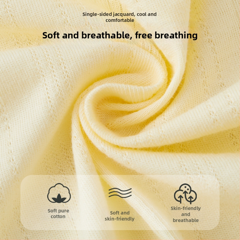 Детски памучен гащеризон за сън с животински карикатурен принт, дълъг ръкав, унисекс, за деца 1–3 години