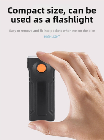 Lumină frontală pentru bicicletă – impermeabilă, puternică, potrivită pentru biciclete montane și de drum, Sky Leopard