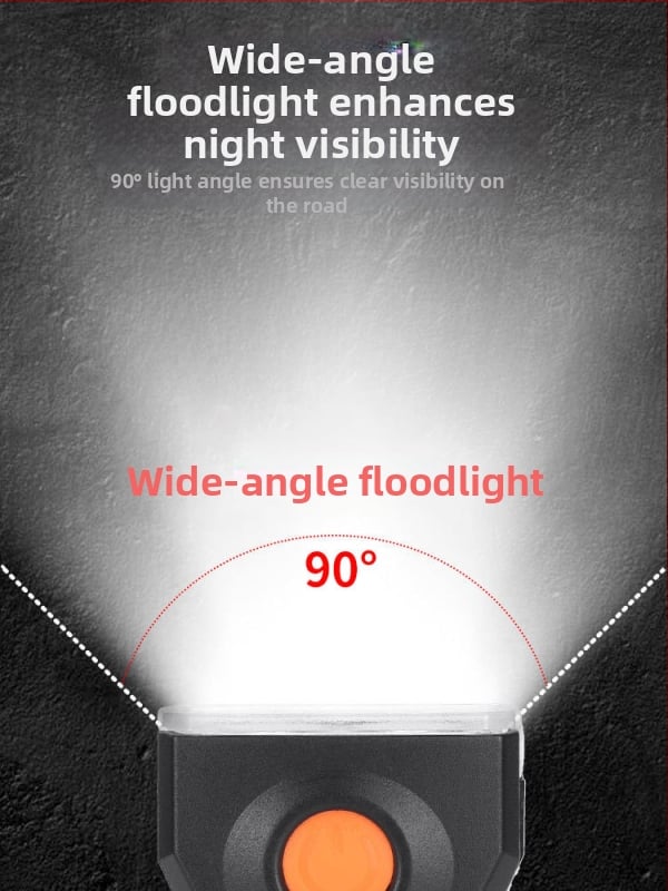 Lumină frontală pentru bicicletă – impermeabilă, puternică, potrivită pentru biciclete montane și de drum, Sky Leopard