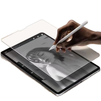 Front φιλμ από tempered glass με υφή χαρτιού για Apple iPad – HD ευκρίνεια, αντι-δακτυλικά αποτυπώματα, ανθεκτικό σε πτώσεις, πλήρης κάλυψη
