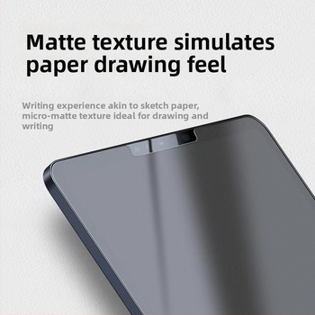 Προστατευτικό οθόνης μπροστά με υφή χαρτιού για Apple iPad Pro — ματ φινίρισμα, αντι-αποτυπώματα, φίλτρο κατά του μπλε φωτός, αντιανακλαστικό