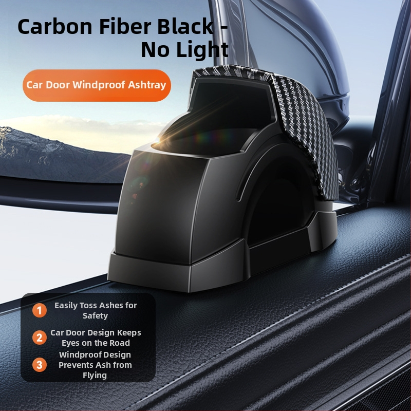 Cenușar auto, tip adeziv universal, model Zh-168, din plastic, dual-use pentru casă și mașină