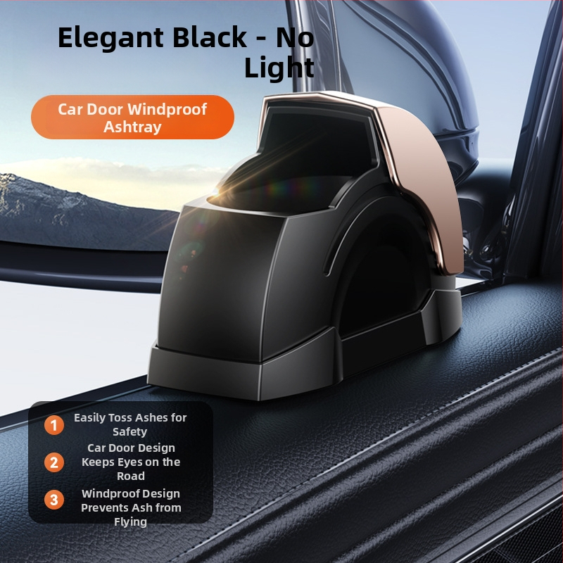 Cenușar auto, tip adeziv universal, model Zh-168, din plastic, dual-use pentru casă și mașină