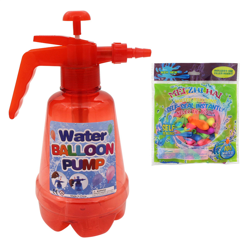 LouisBin Vízipisztolyos Játék – Gyorsan Töltődő Vízibombák, Önsziváró Szelep, Nyomásos Palackos Vízipisztoly