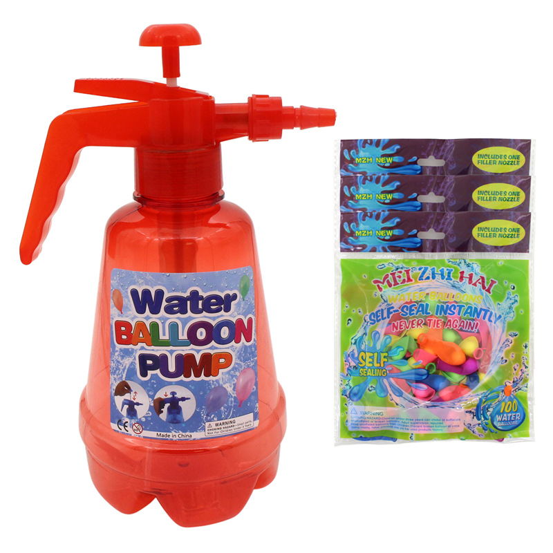 LouisBin Vízipisztolyos Játék – Gyorsan Töltődő Vízibombák, Önsziváró Szelep, Nyomásos Palackos Vízipisztoly