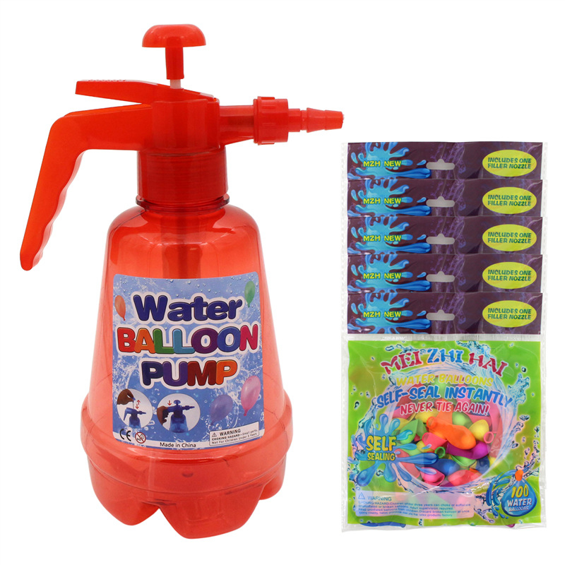 LouisBin Vízipisztolyos Játék – Gyorsan Töltődő Vízibombák, Önsziváró Szelep, Nyomásos Palackos Vízipisztoly