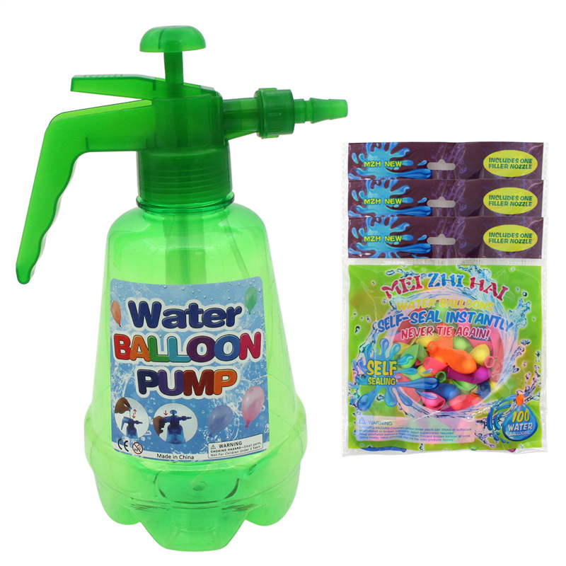 LouisBin Vízipisztolyos Játék – Gyorsan Töltődő Vízibombák, Önsziváró Szelep, Nyomásos Palackos Vízipisztoly