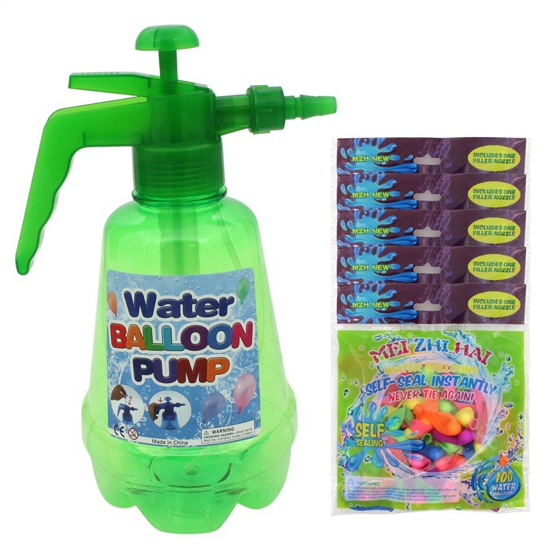 LouisBin Vízipisztolyos Játék – Gyorsan Töltődő Vízibombák, Önsziváró Szelep, Nyomásos Palackos Vízipisztoly