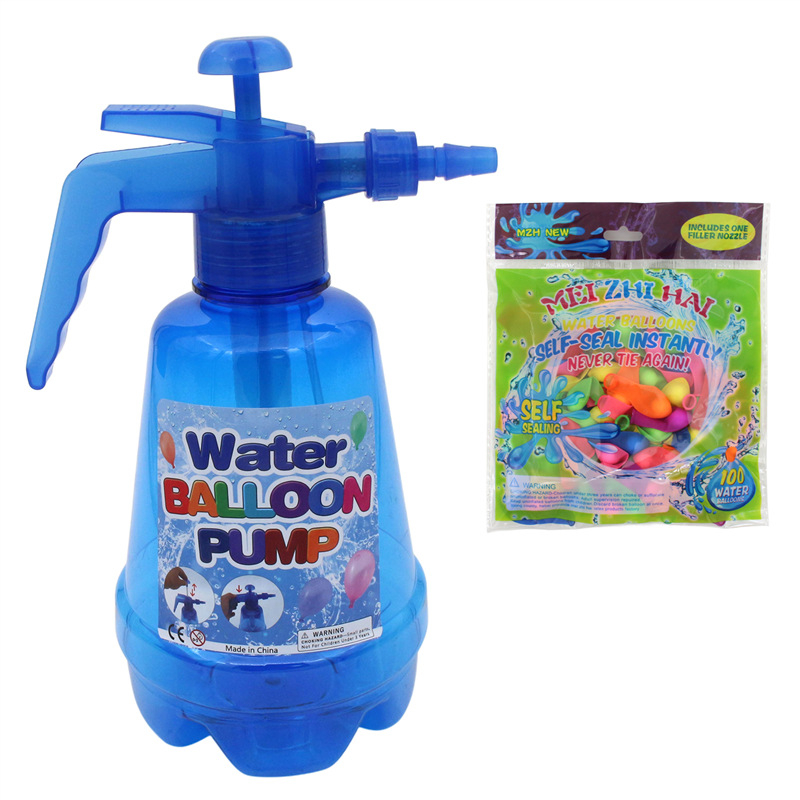 LouisBin Vízipisztolyos Játék – Gyorsan Töltődő Vízibombák, Önsziváró Szelep, Nyomásos Palackos Vízipisztoly