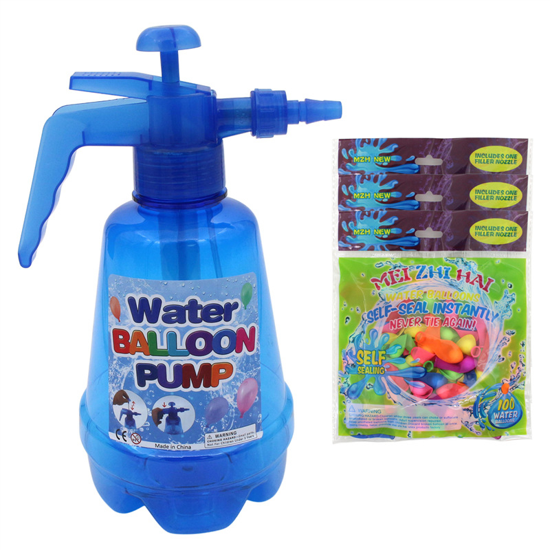 LouisBin Vízipisztolyos Játék – Gyorsan Töltődő Vízibombák, Önsziváró Szelep, Nyomásos Palackos Vízipisztoly