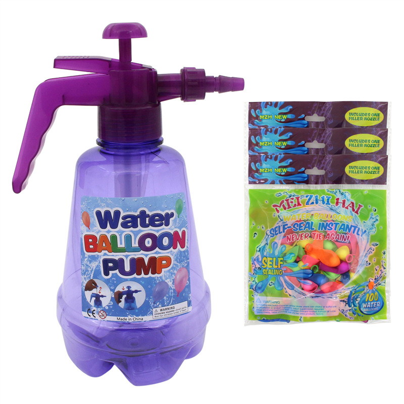 LouisBin Vízipisztolyos Játék – Gyorsan Töltődő Vízibombák, Önsziváró Szelep, Nyomásos Palackos Vízipisztoly