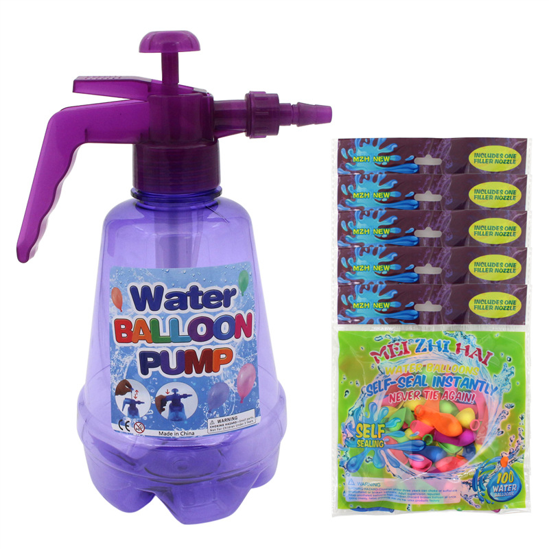 LouisBin Vízipisztolyos Játék – Gyorsan Töltődő Vízibombák, Önsziváró Szelep, Nyomásos Palackos Vízipisztoly